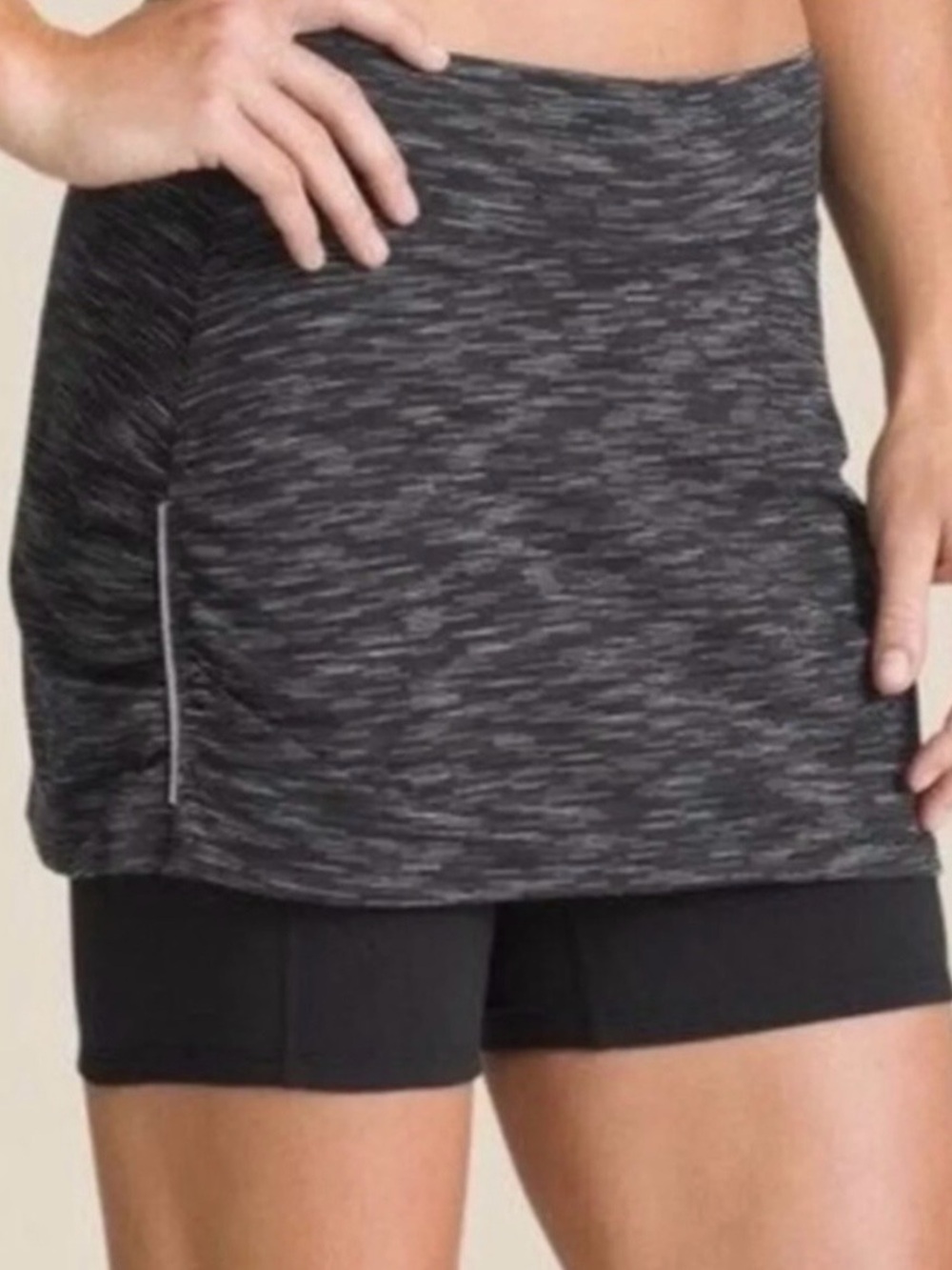 Athleta Aurora 2 in 1 ‘Contender’ Space-dye Skort